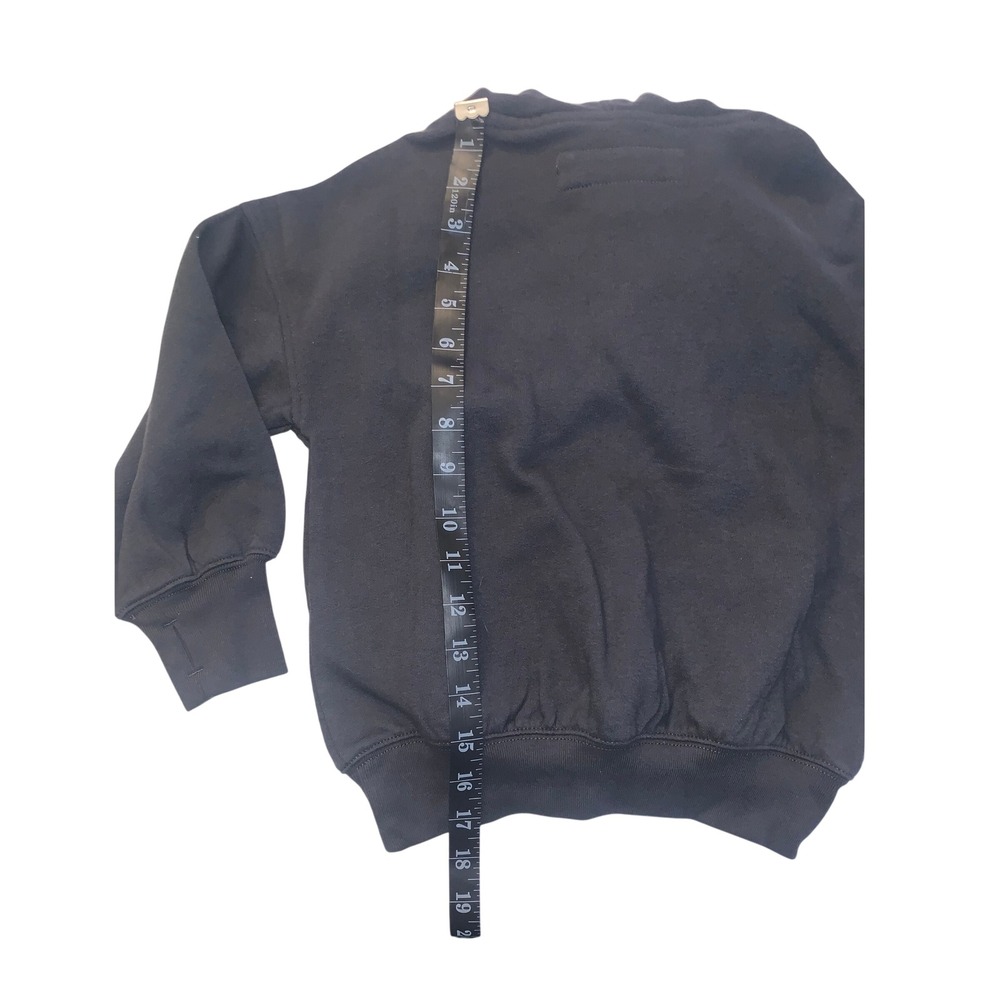 Abercrombie Kids Girls Grey Pink Bow Graphic Hoodie Sweatshirt Size 5/6 NEW - Picture 5 of 11